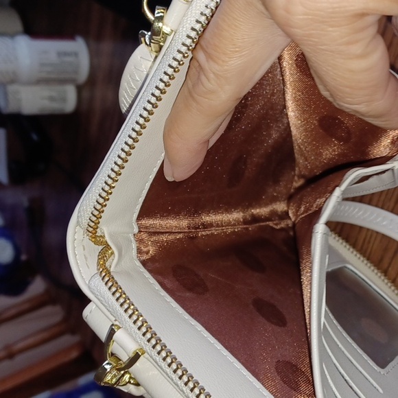 Stone women’s phone wallet cream, new - Picture 4 of 5